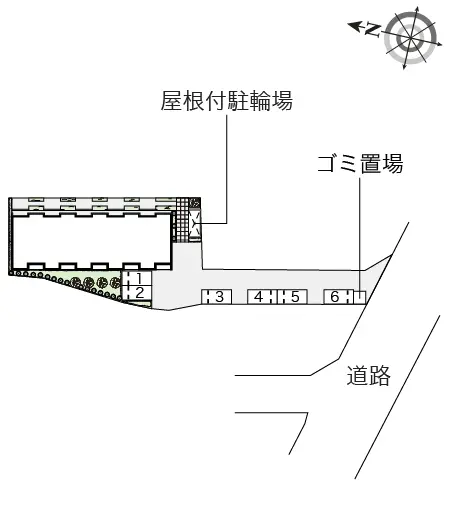 ★手数料０円★川口市木曽呂 月極駐車場